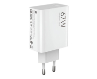 XIAOMI Ładowarka sieciowa 67W HyperCharge Combo TypeA 60043 - 1335641 - zdjęcie 2
